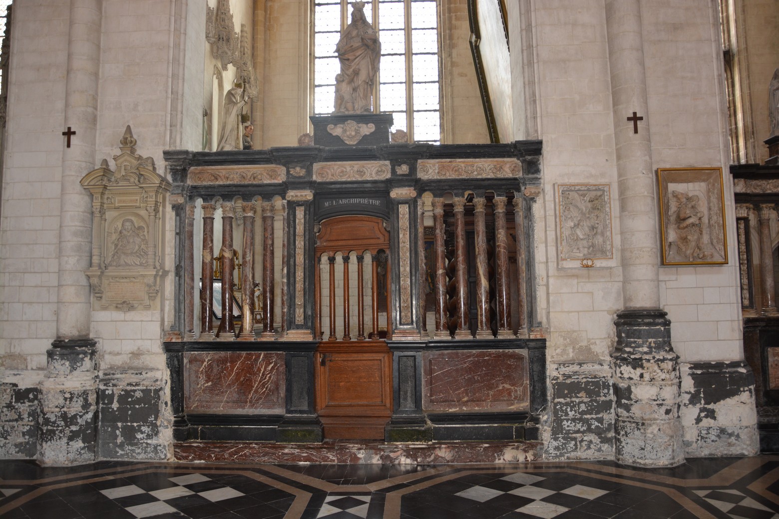 Cathédrale de Saint-Omer Chapelle Sainte Aldegonde-Saint Denis