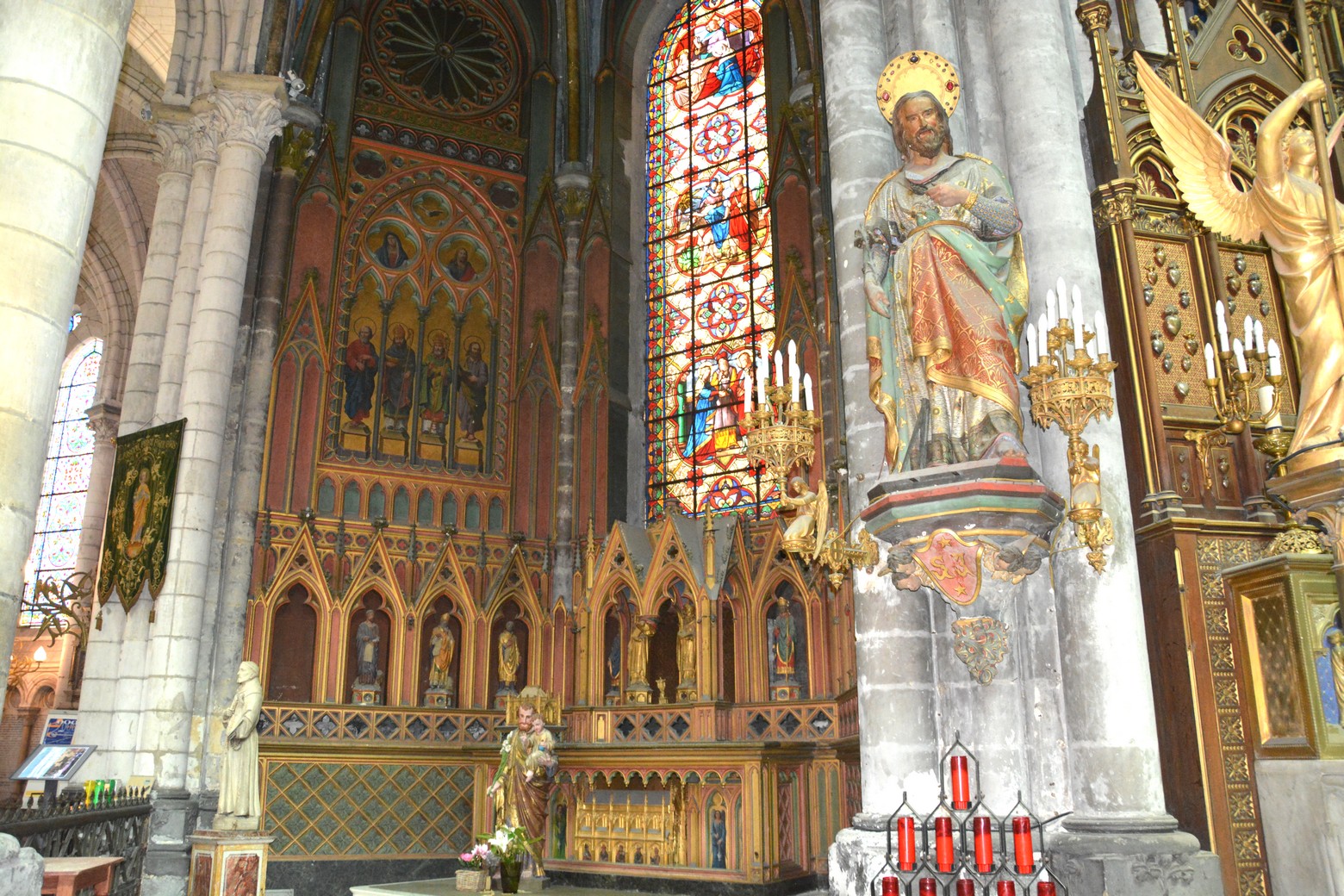 Cathédrale de Saint-Omer  saint Joseph ancienne saint Gilles