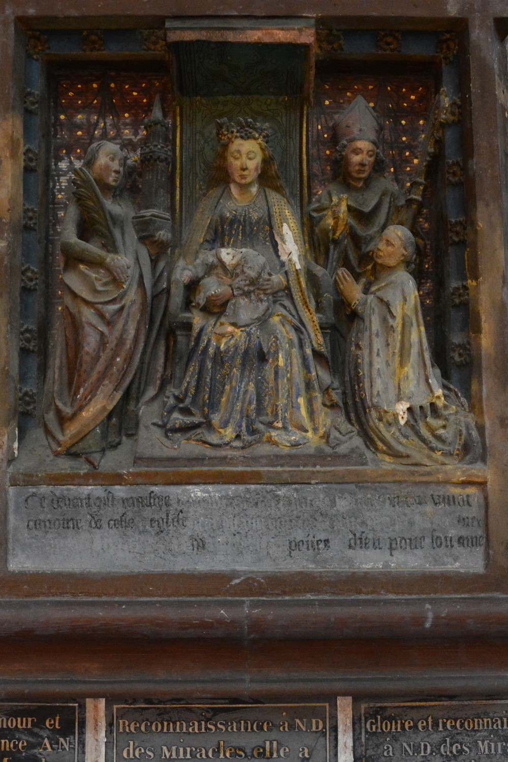 Cathédrale de Saint-Omer| transept sud ouest tableaux