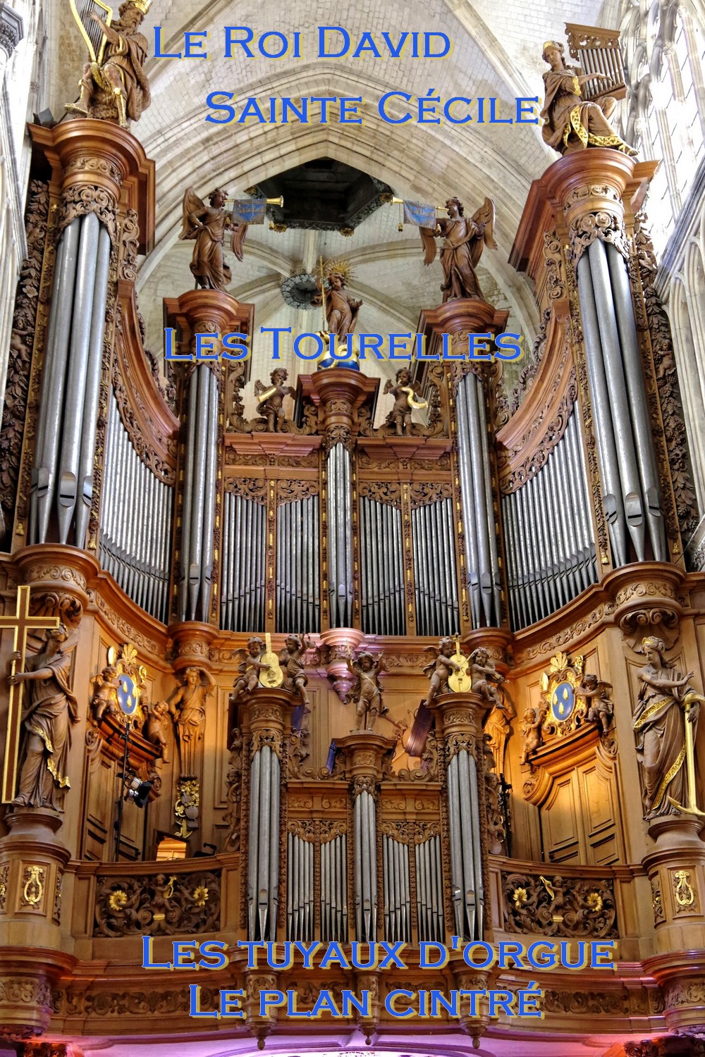 Buffet d'Orgue étages supérieurs