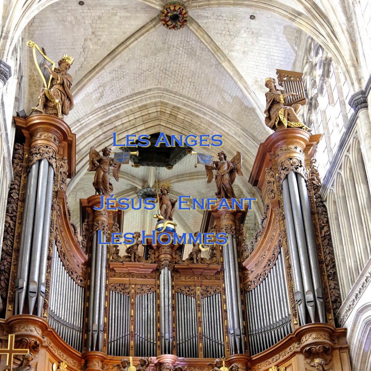 Buffet d'Orgue étages supérieurs