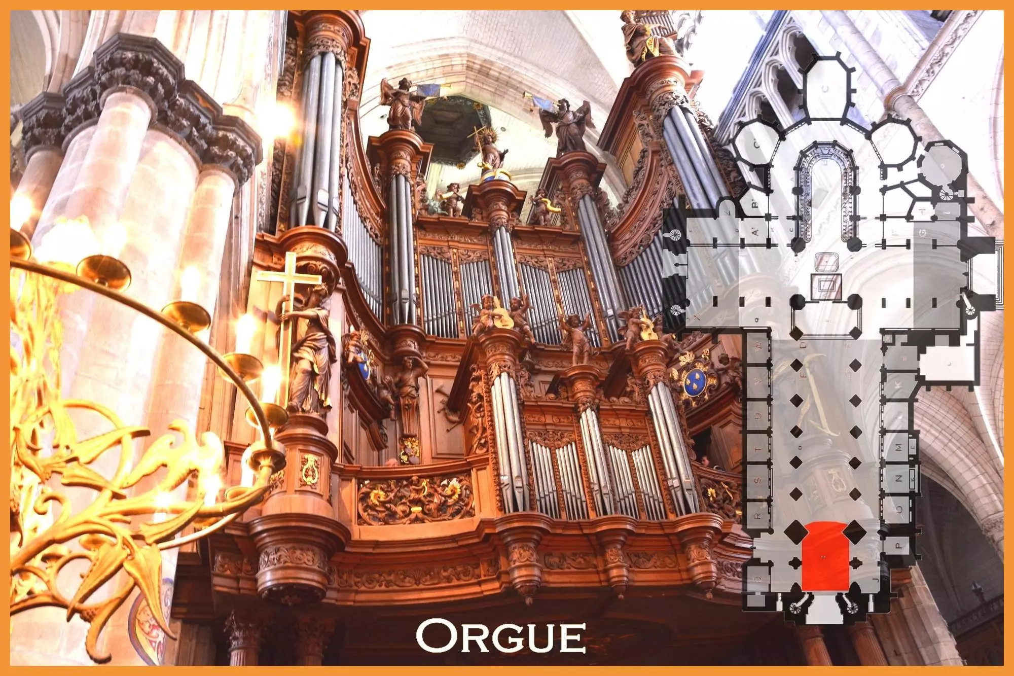 orgues de la cathédrale Notre-Dame de Saint-Omer
