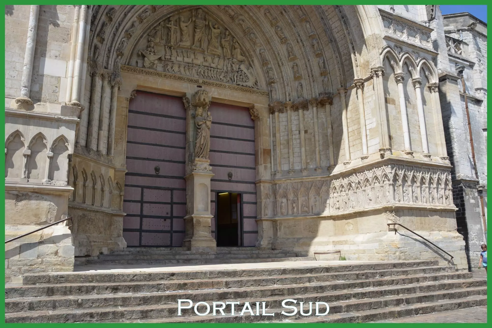 Cathédrale Notre-Dame de Saint-Omer,Portail  Sud