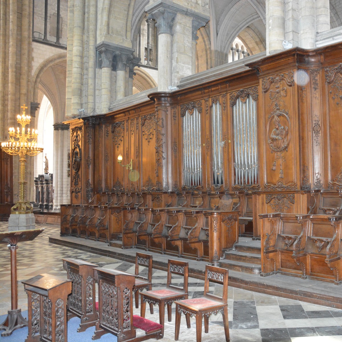 Cathédrale de Saint-Omer|Stalles Choeur