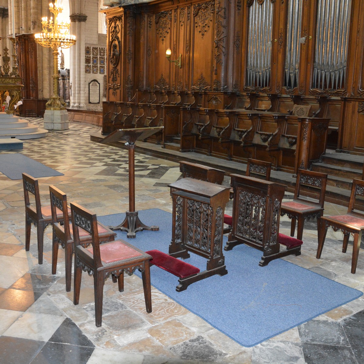 Cathédrale de Saint-Omer|Stalles Choeur