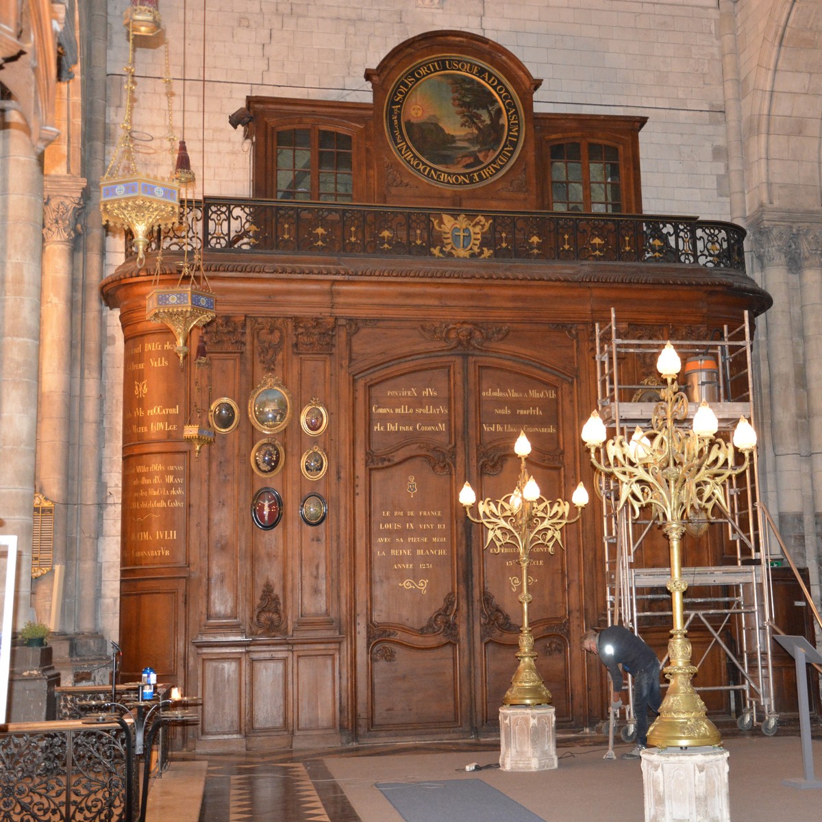 Cathédrale de Saint-Omer|Tambour porte Sud