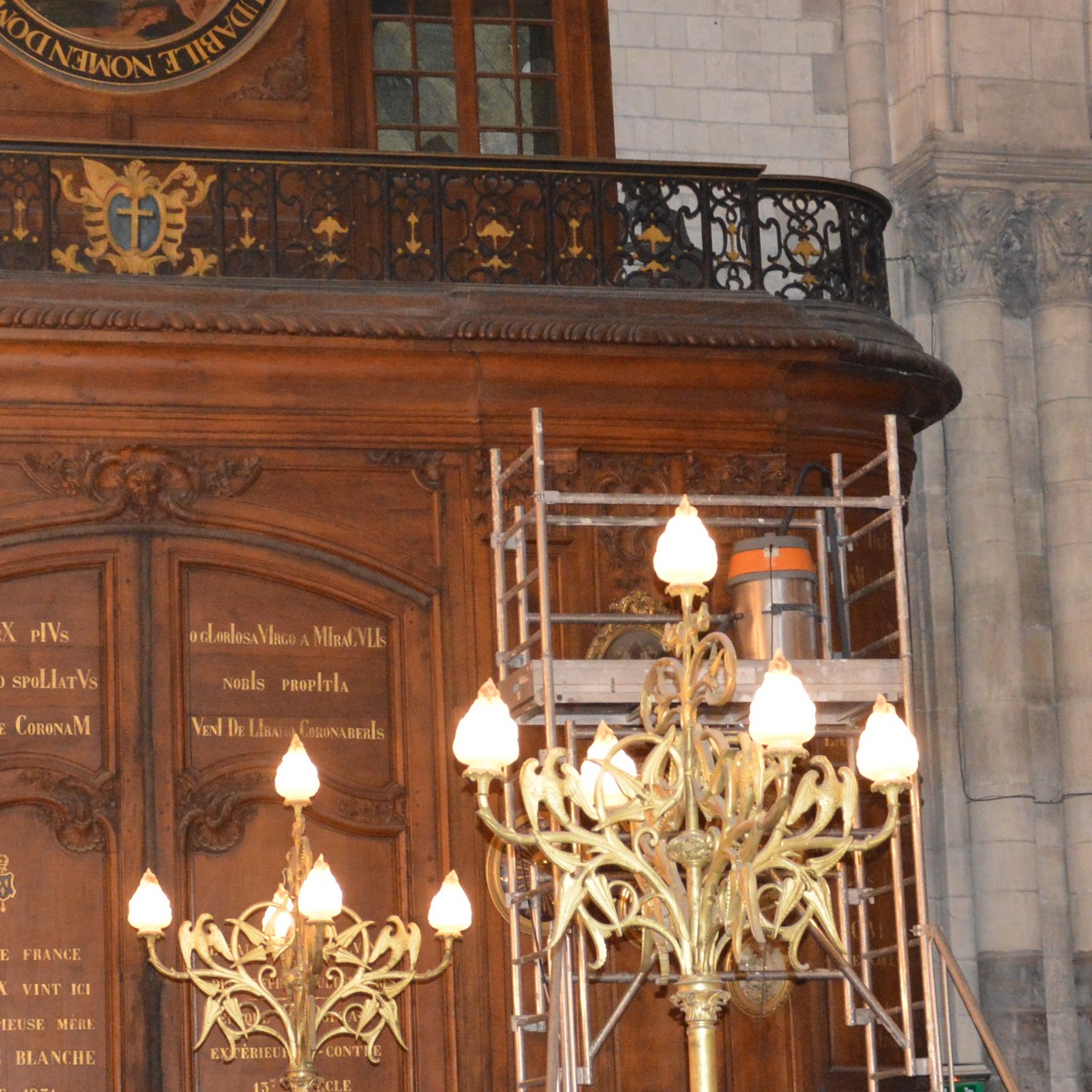 Cathédrale de Saint-Omer|Tambour porte Sud