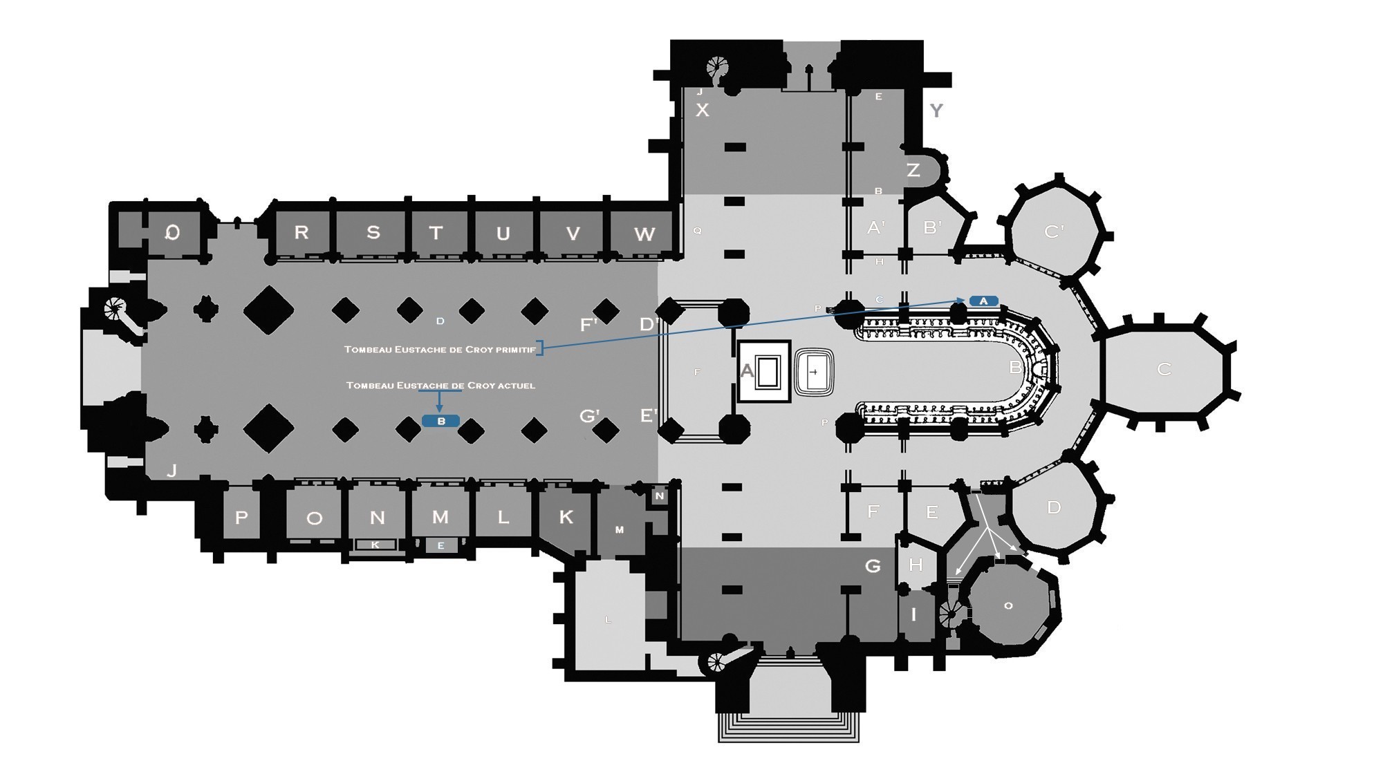 Cathédrale de Saint-Omer|Tombeau Eustache de Croy