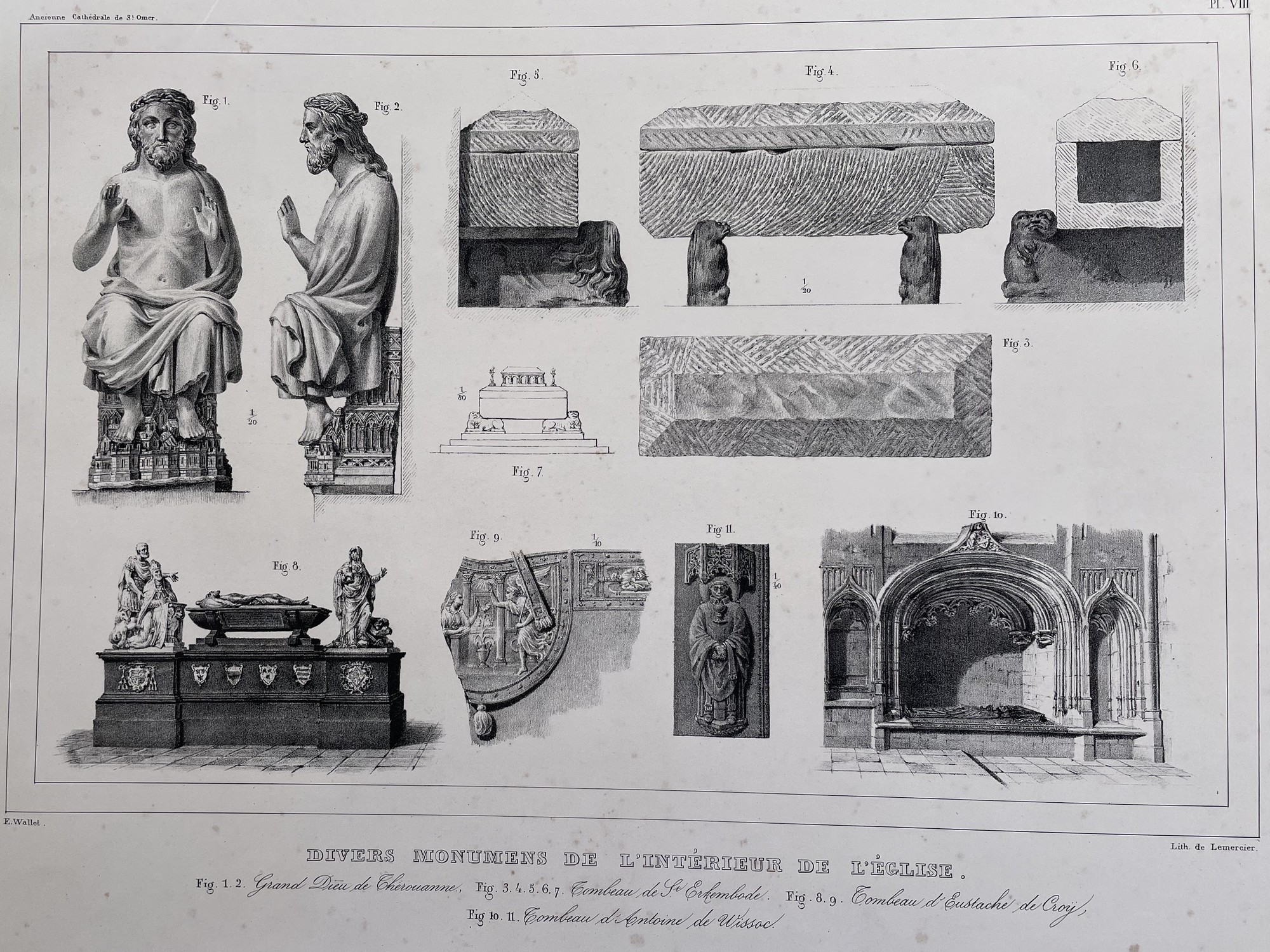 Tombeau de Eustache de Croy