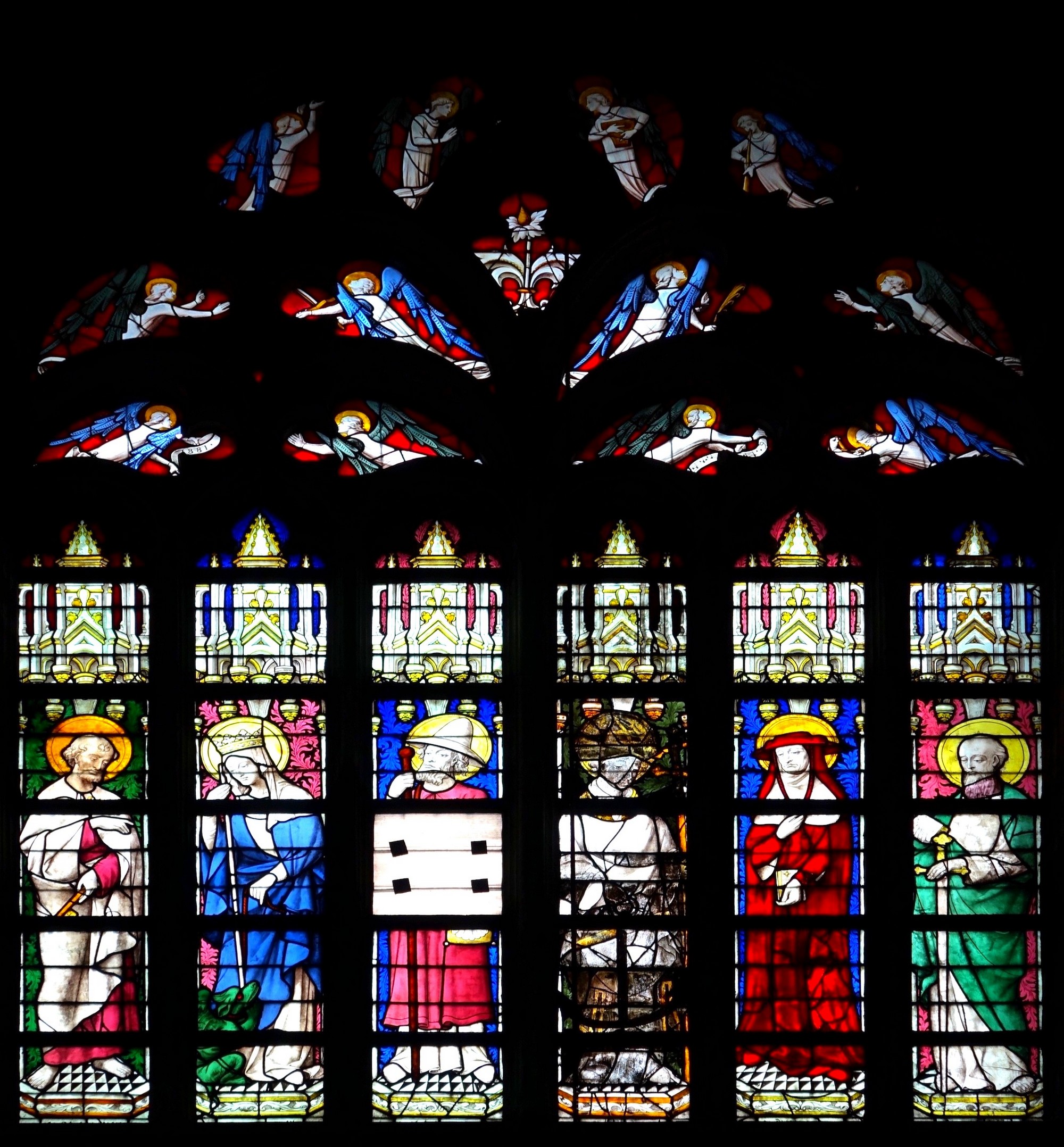 Saints Pierre, Marguerite, Jacques, Clément, Jérôme, Paul