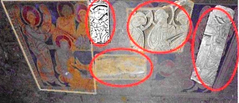 chapelle de saint Omer,ensevelissement de la Vierge chapelle de saint Omer,ensevelissement de la Vierge